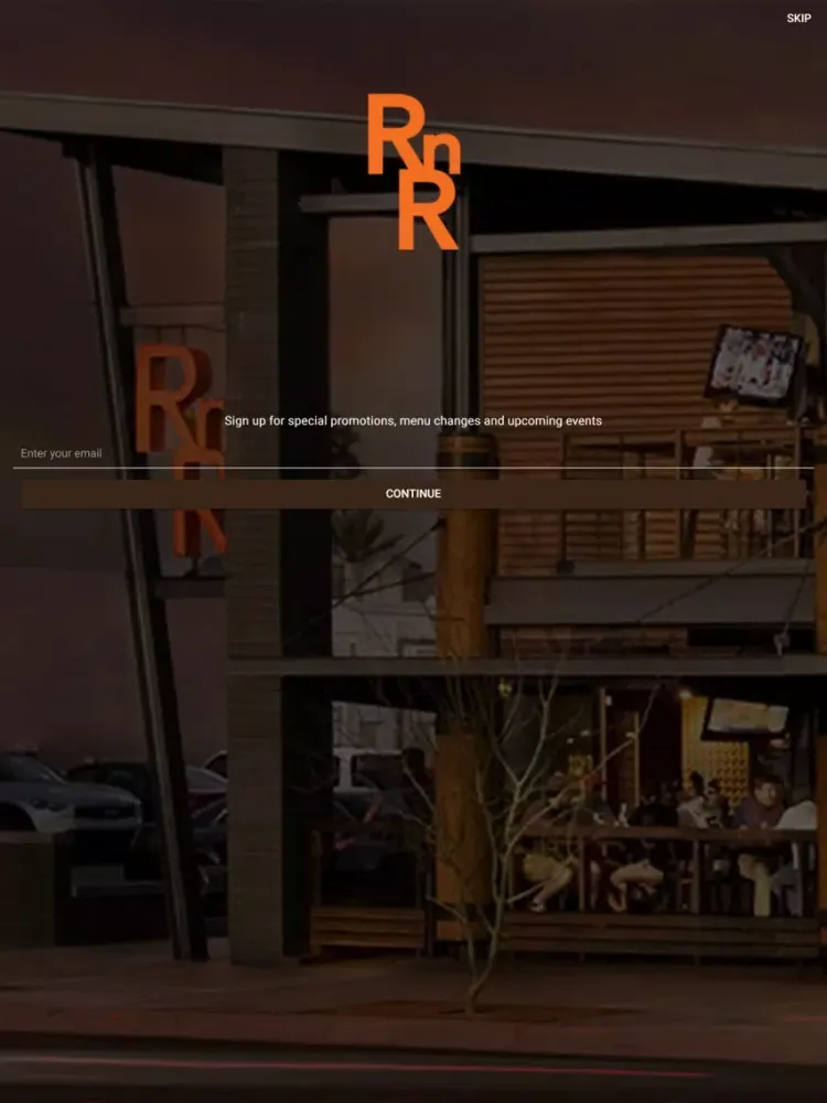 RNR Gastropub iPad  Screenshots