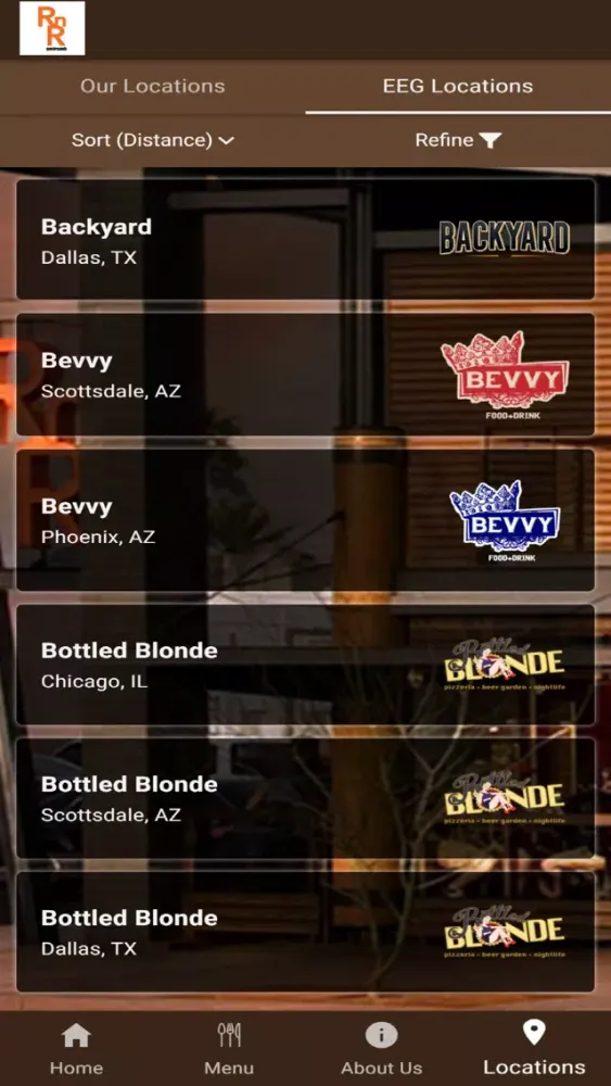 RNR Gastropub Screenshots