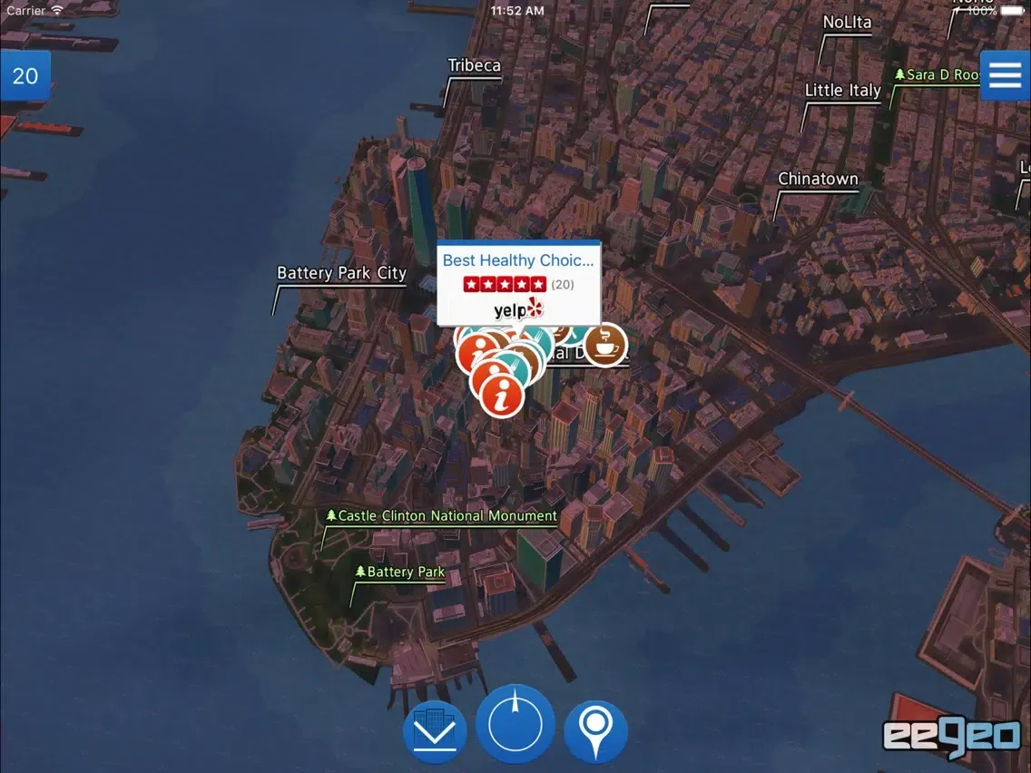 Скриншоты Recce - New York iPad 