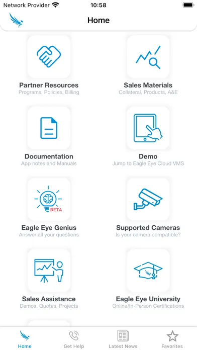 Zrzuty ekranu Eagle Eye Sales Assistant