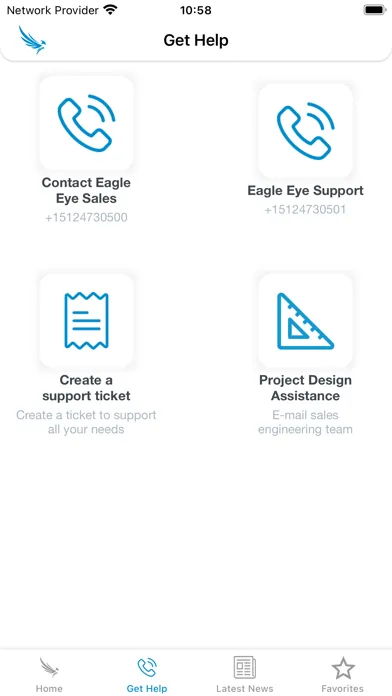 Zrzuty ekranu Eagle Eye Sales Assistant