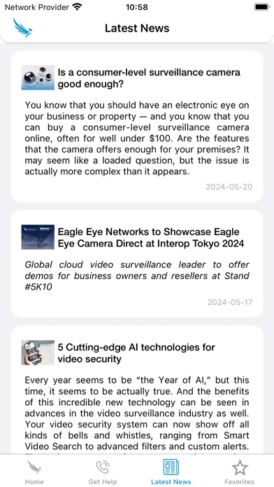 Zrzuty ekranu Eagle Eye Sales Assistant