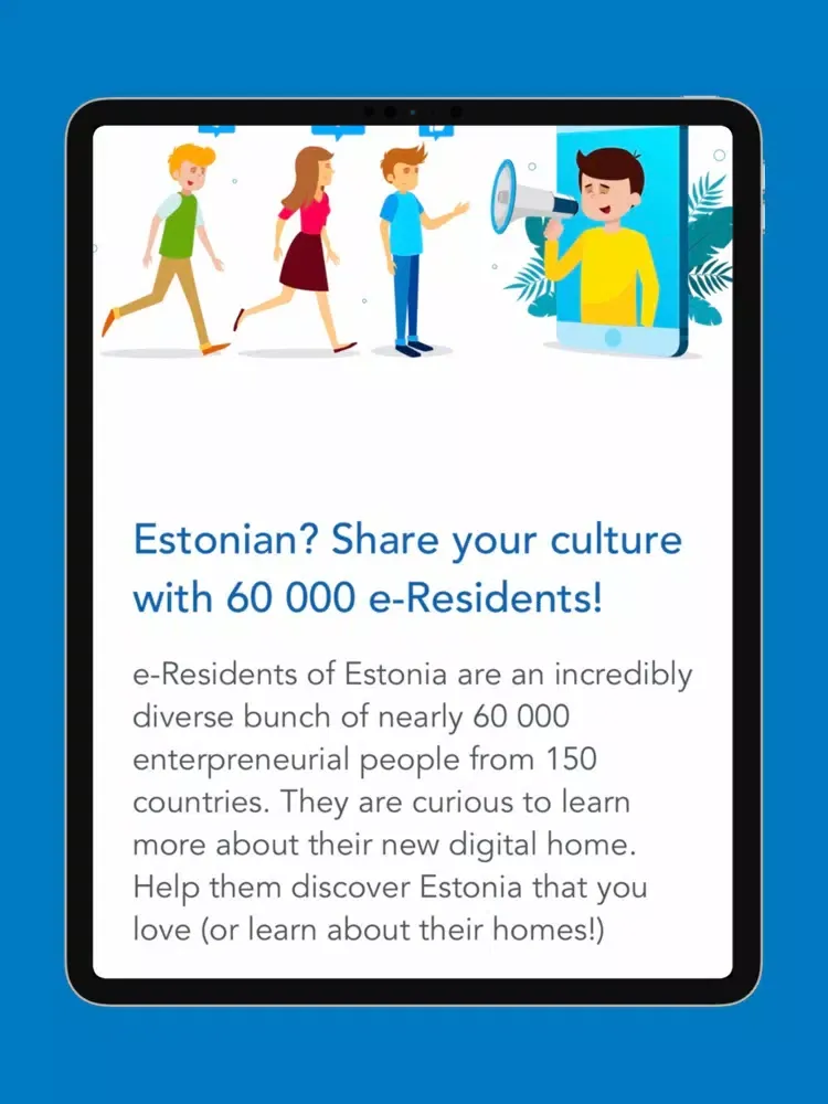 RUNO - Estonians & e-Residents iPad  স্ক্রিনশট