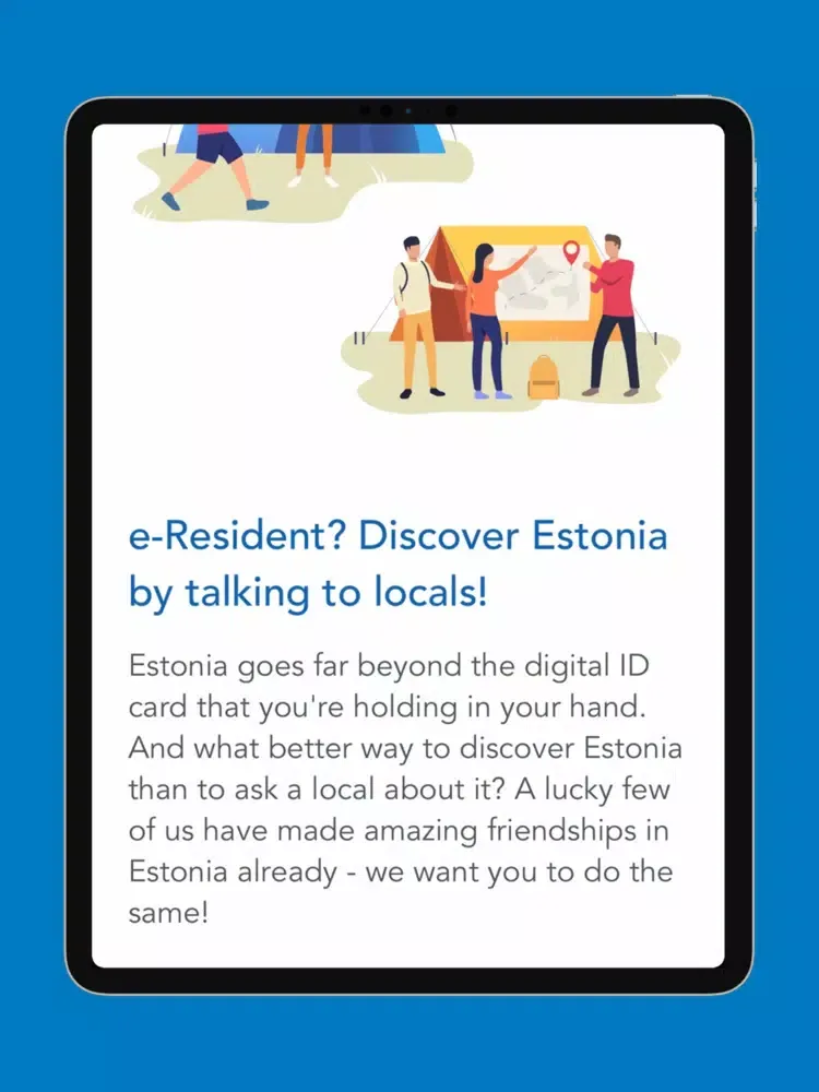 RUNO - Estonians & e-Residents iPad  স্ক্রিনশট