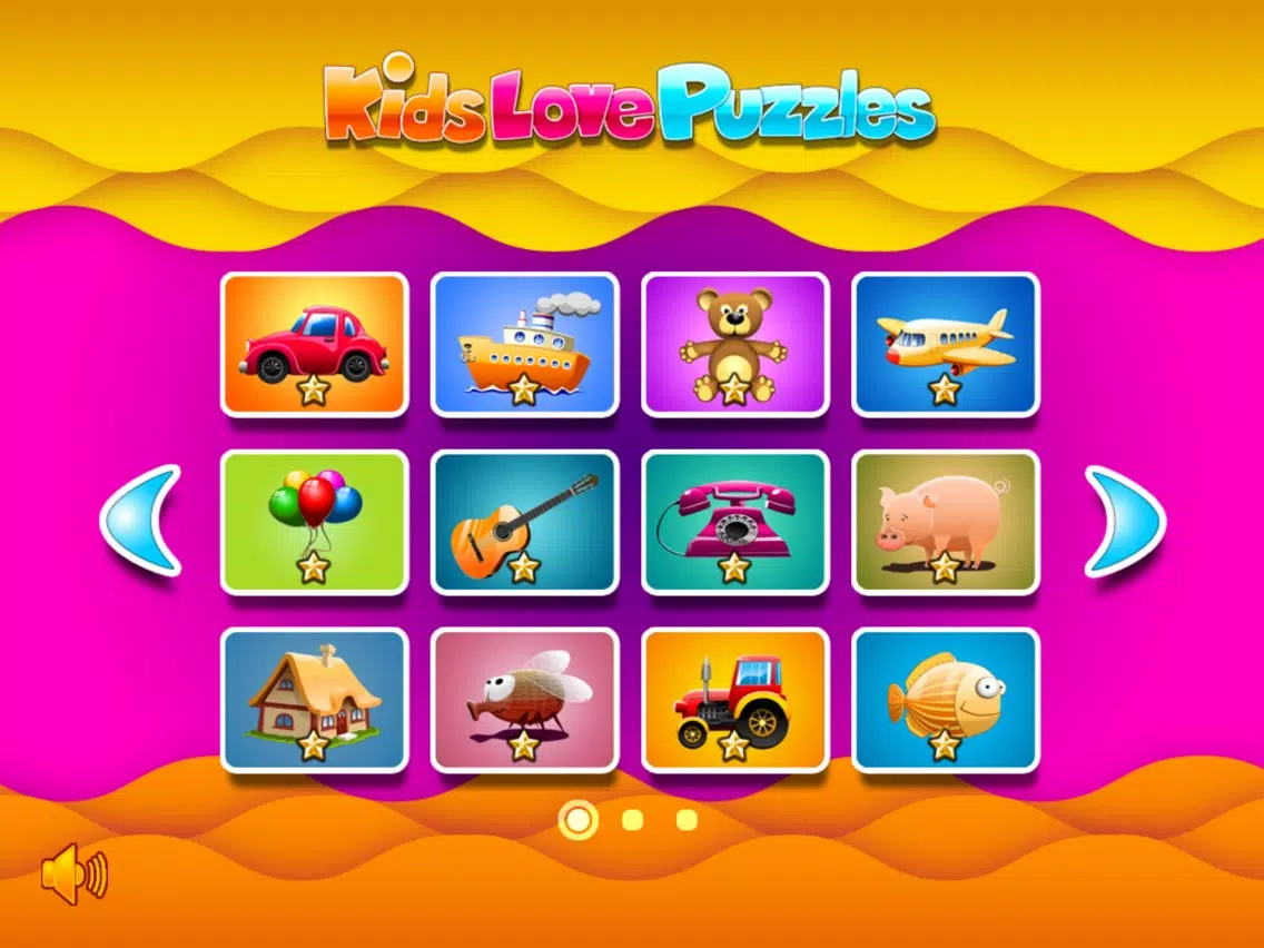Ảnh chụp màn hình của Kids Love Puzzles iPad 