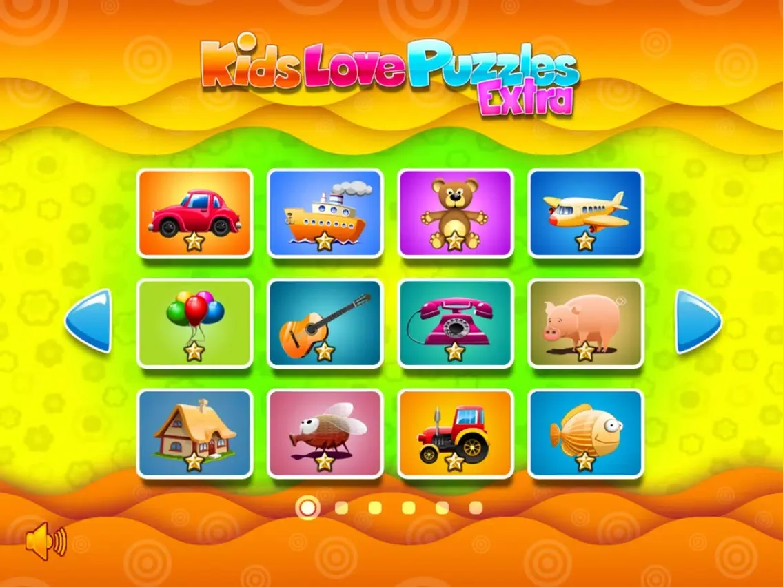 Kids Love Puzzles Extra iPad 应用截图