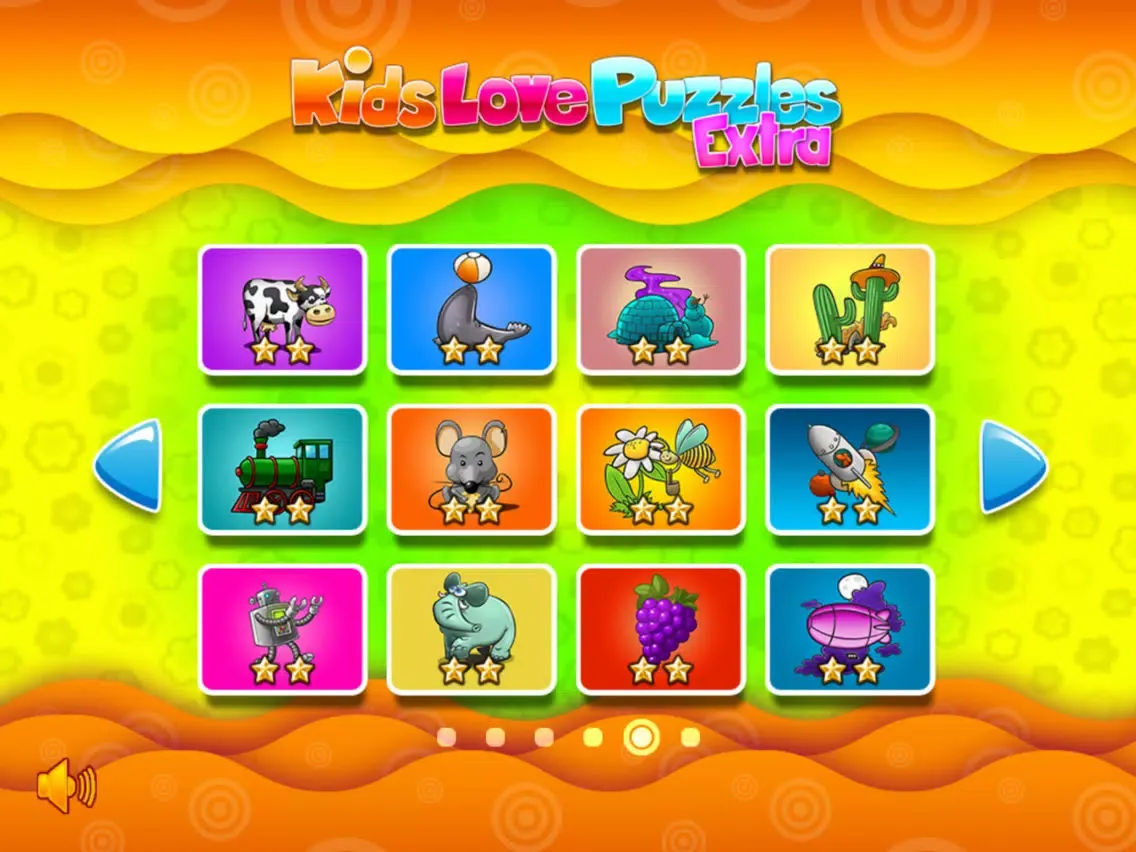 Kids Love Puzzles Extra iPad 应用截图