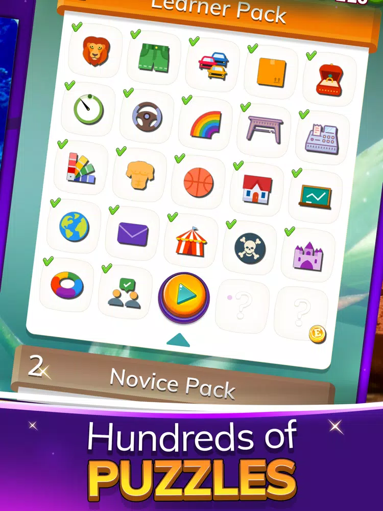 Captures d'écran de 1000 Word Search Puzzles iPad 