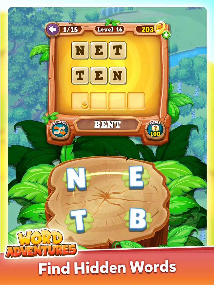 Tangkapan layar Word Adventures iPad 