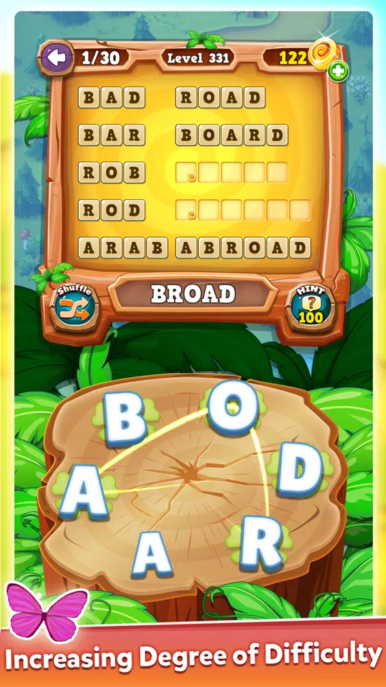 Tangkapan layar Word Adventures