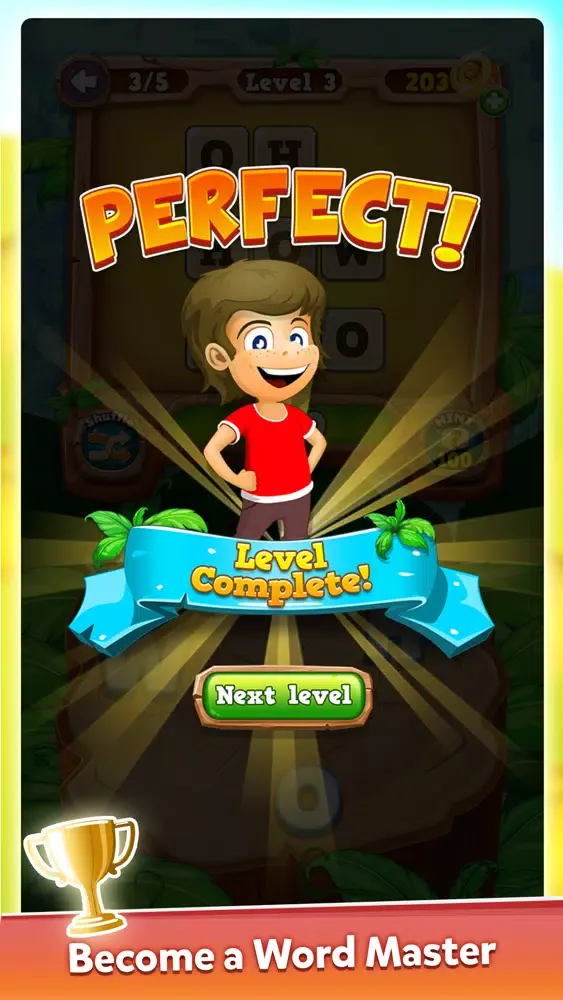 Ảnh chụp màn hình của Word Adventures