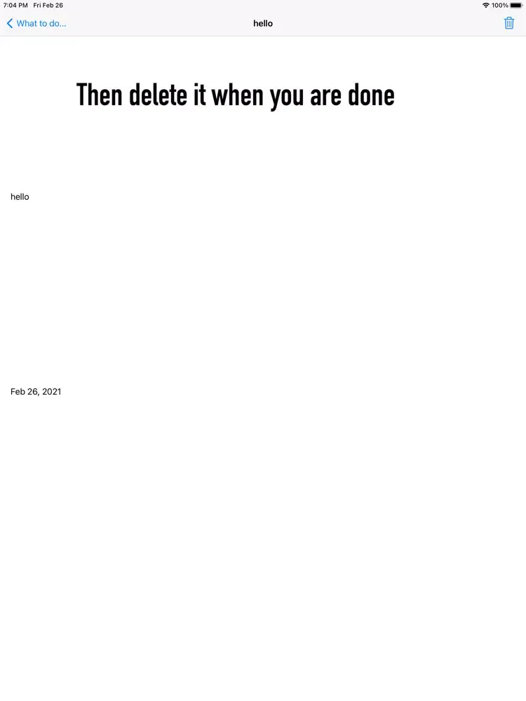 Get it done! iPad  Screenshots