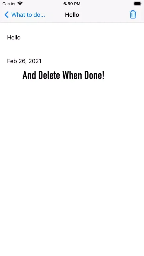 Get it done! Screenshots