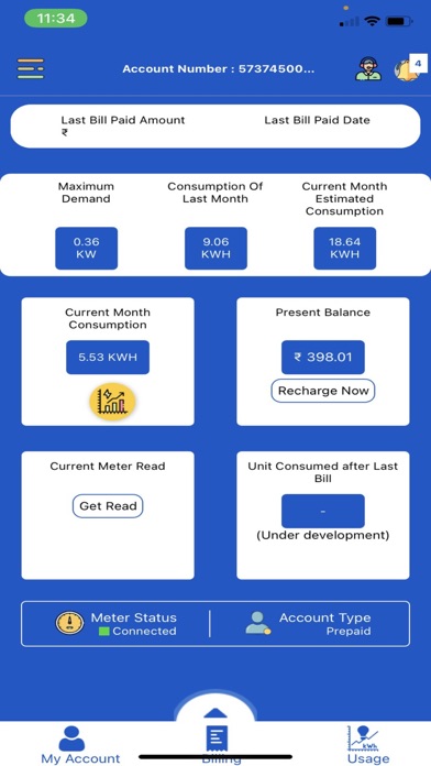 UHBVN Smart Meter应用截图