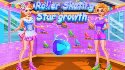 ภาพหน้าจอของ Roller Skating Star Growth