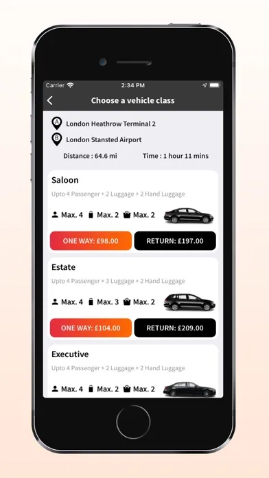 EEZE Cars - Makes Travel EEZE Screenshots