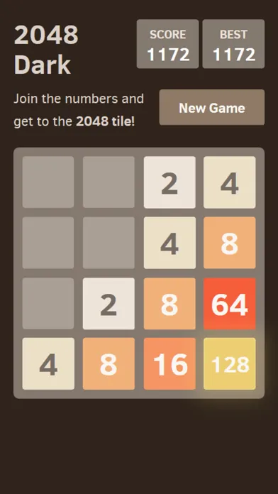 صور 2048 dark mode