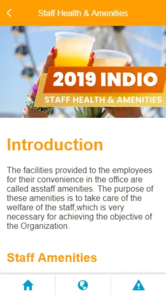Tangkapan skrin 2019 Indio Staff Guide