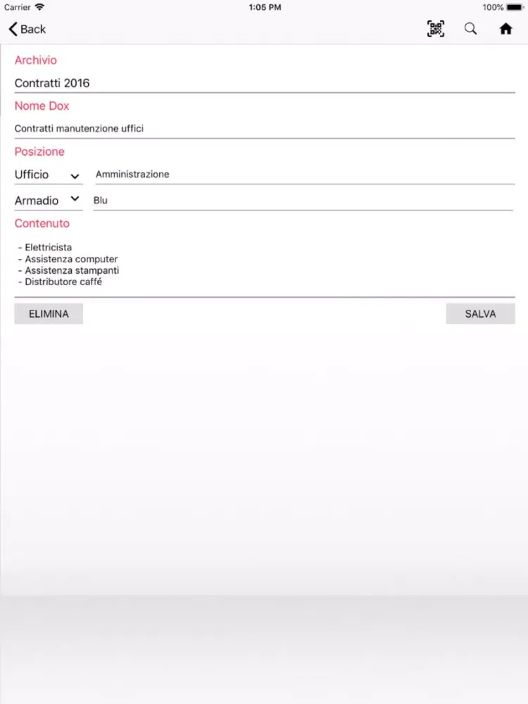Скриншоты mydox app iPad 