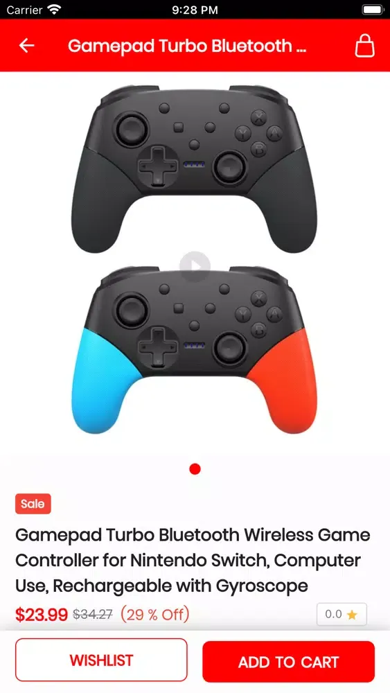 Captures d'écran de Gamers Shop