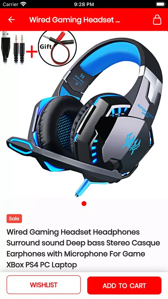 Captures d'écran de Gamers Shop