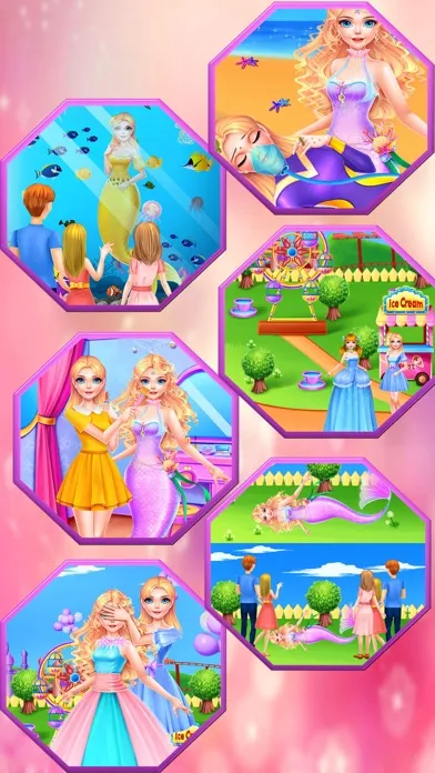 Aquarium Story Mermaid-Dressup应用截图