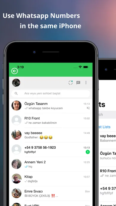 Capturas de pantalla de Dual Messenger Plus
