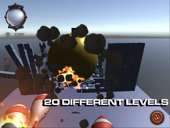 Boom with Rocket & TNT Game iPad 应用截图