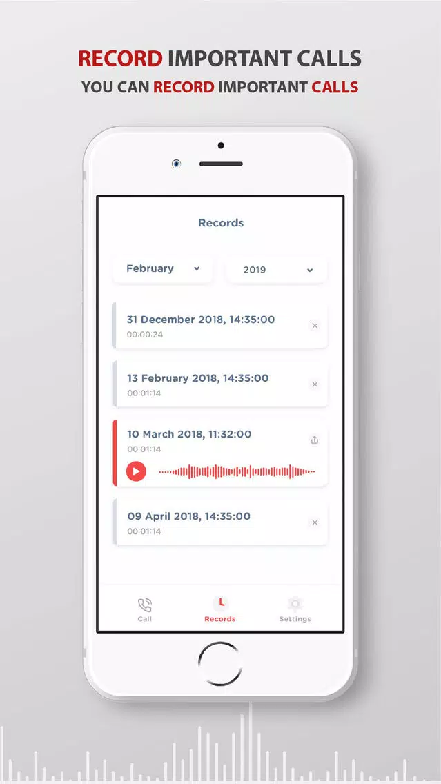 My Call Recorder -Record Calls स्क्रीनशॉट