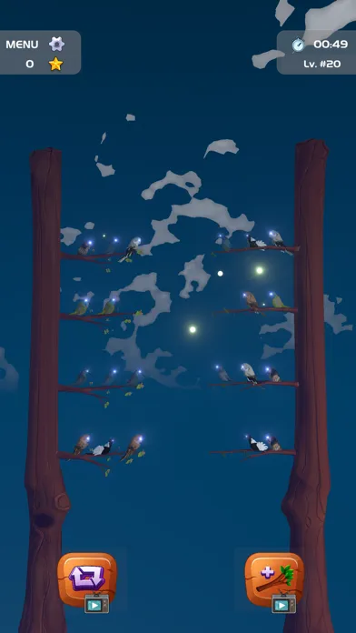 Capturas de tela do Bird Sort Color: Puzzle Game