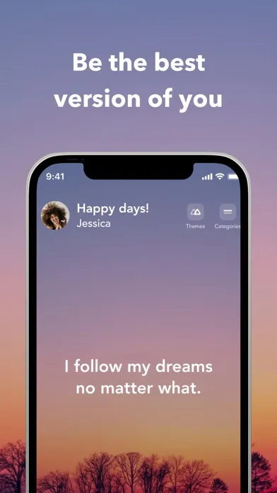 ภาพหน้าจอของ Mantra - Daily Affirmations
