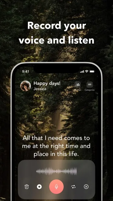ภาพหน้าจอของ Mantra - Daily Affirmations