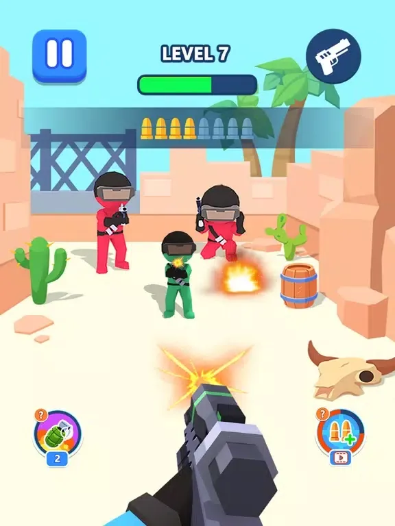 Tangkapan layar Defenders of Peace iPad 