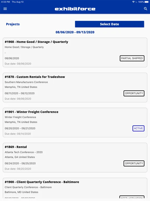 صور Enterprise by ExhibitForce iPad 