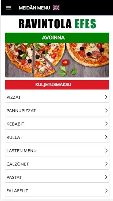 Efes Pizza and kebab Ekran Görüntüleri