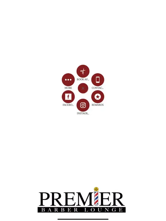 Premier Barber Lounge iPad 应用截图