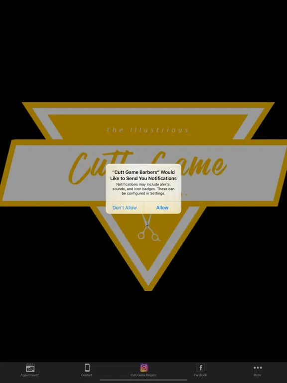 Cutt Game Barbers iPad  Screenshots