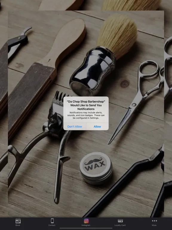 Da Chop Shop Barbershop iPad Screenshots