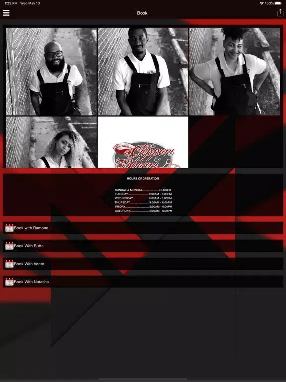 Clippers and Shears iPad  Screenshots