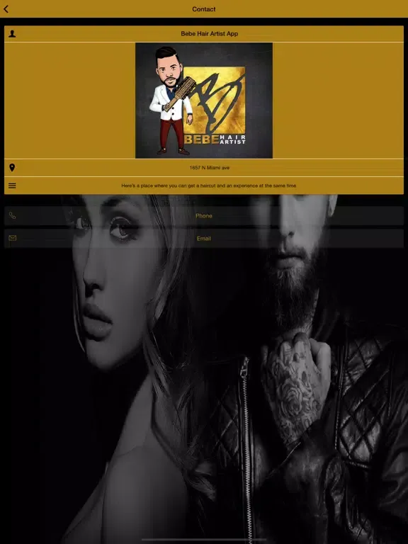 Bebe Hair Artist App iPad 應用截圖