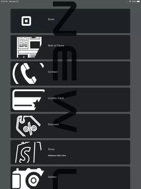 NewLine Hair Co. iPad 应用截图