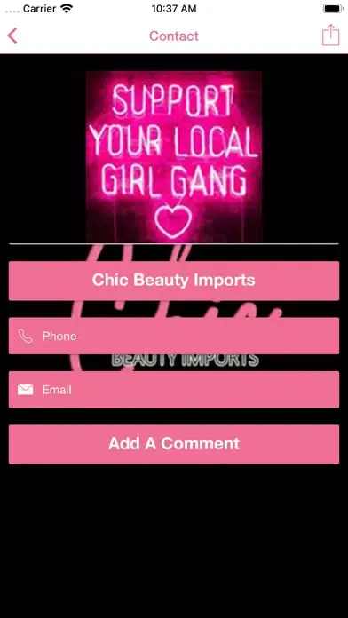 Chic Beauty Imports Screenshots