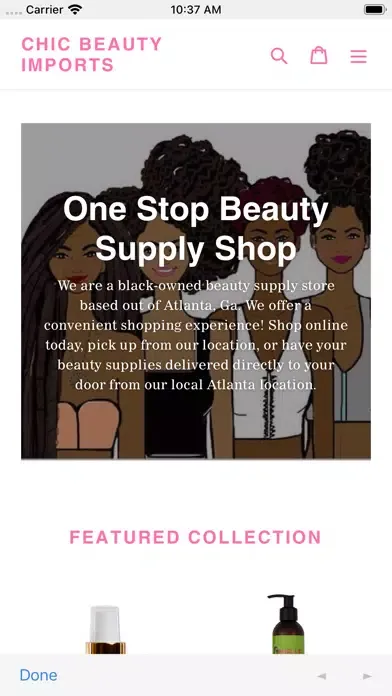 Chic Beauty Imports Screenshots