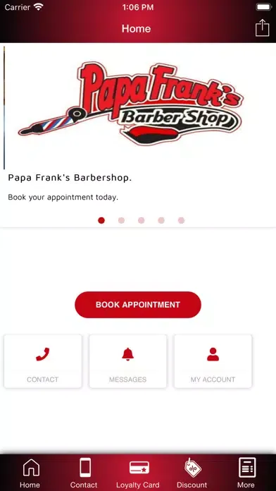 Papa Frank's Barbershop應用截圖