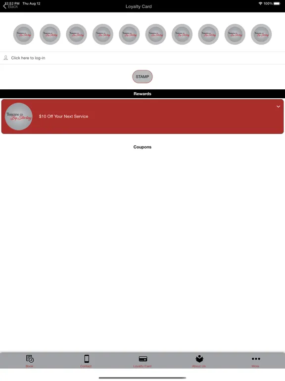 The Barbering Co by Sterling iPad  스크린샷