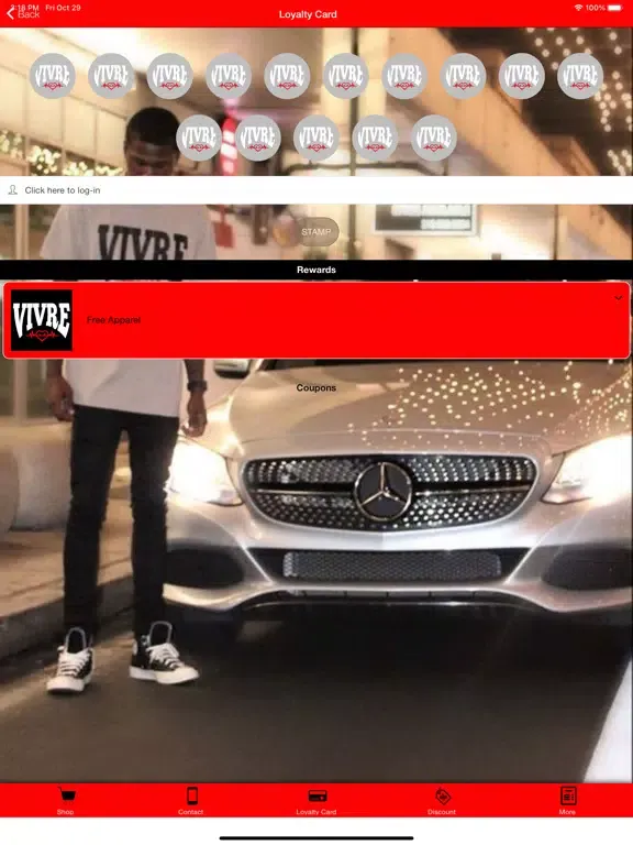 Vivre.Clothing iPad  스크린샷
