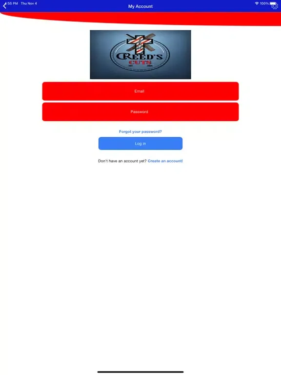 Tangkapan layar CReed's Cuts iPad 