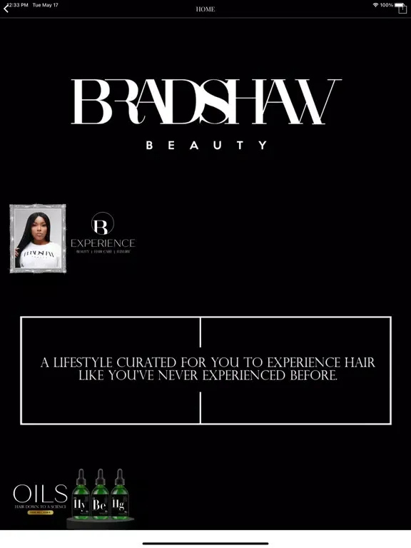 Bradshaw Beauty iPad 应用截图