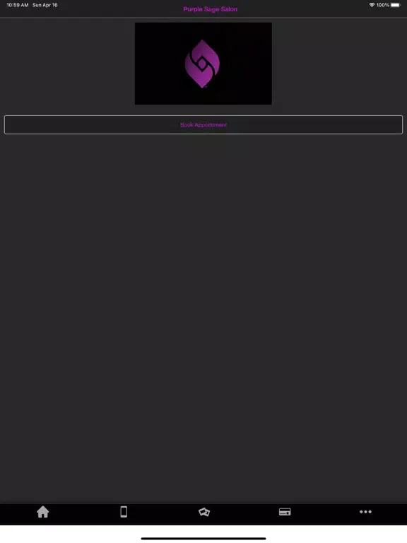 Purple Sage Salon iPad  Ekran Görüntüleri