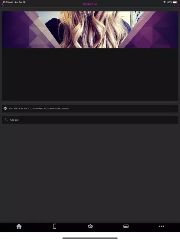 Purple Sage Salon iPad  Ekran Görüntüleri